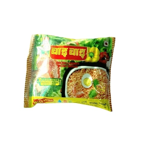 WaiWai Chicken Instant Noodles, 60gm