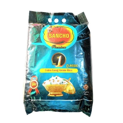 Sancho Premium Long Grain Basmati Rice, 5kg