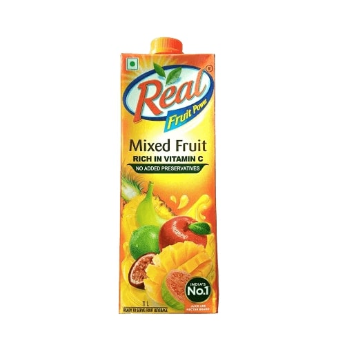 Real Mixed Fruit Juice, 1ltr