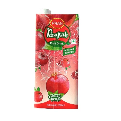Pran Pomegranate Fruit Juice, 1ltr
