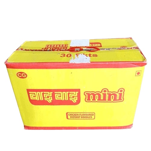 WaiWai Mini Chicken Noodles, 1 Carton (30 pcs)