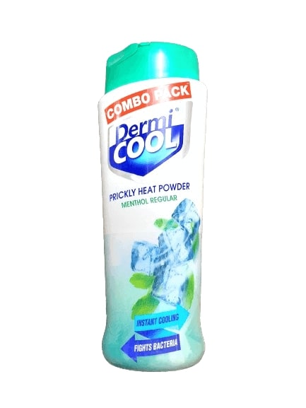DermiCool Menthol Prickly Heat Powder, 150gm (Free DermiCool, 50gm)