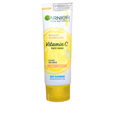 Garnier Bright Complete VITAMIN C Facewash, 50g