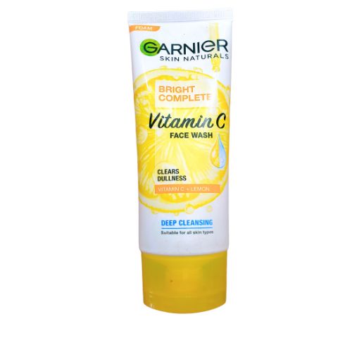 Garnier Bright Complete VITAMIN C Facewash, 100g