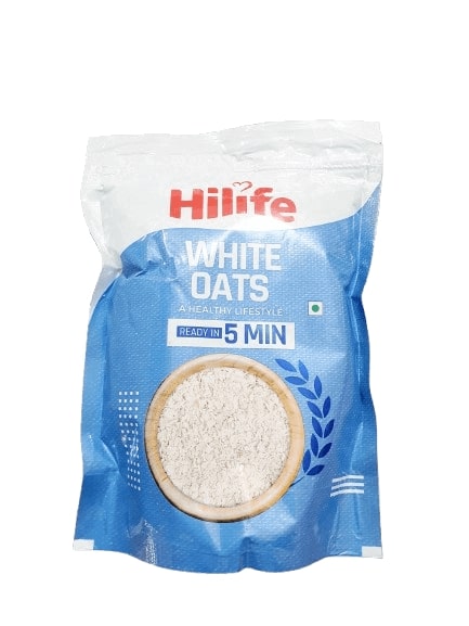 Hilife White Oats, 400gm